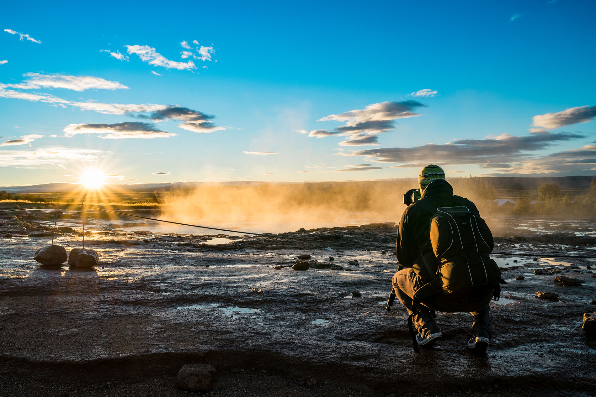 David Spettel, Davision pictures, Iceland, Geysir, Strokkur